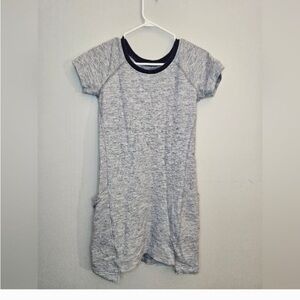 Lululemon Women's Rare Mini Slim Cut Above Dress. Navy/White. Size 2